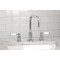 Kingston Brass FSC8931DPL Paris Widespread Bathroom Faucet W/ Brass Pop-Up, Chrome FSC8931DPL - alternate 2